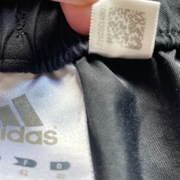 Adidas 3 Stripe 3 Quarter Women's Black White Track Running Pants Medium - Picture 9 of 12